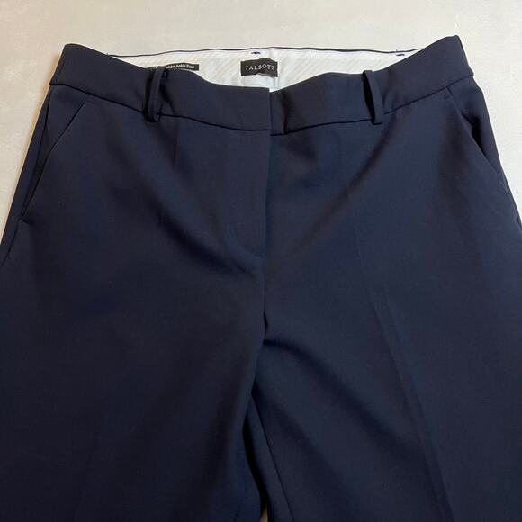 Talbots High Rise Hampshire Straight Ankle Pants Size 14 Preppy Corpcore Office - Picture 5 of 13